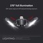 4PCS-144-LED-Deformable-Garage-lights-6000LM-Workshop-Ceiling-Lamp-E26-E27-Base thumbnail 3