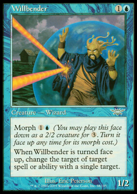 Magic the Gathering MTG Willbender (58) Legions   LP