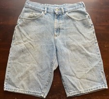 80 s Lee Riders Jean Shorts Size 32 Medium Wash