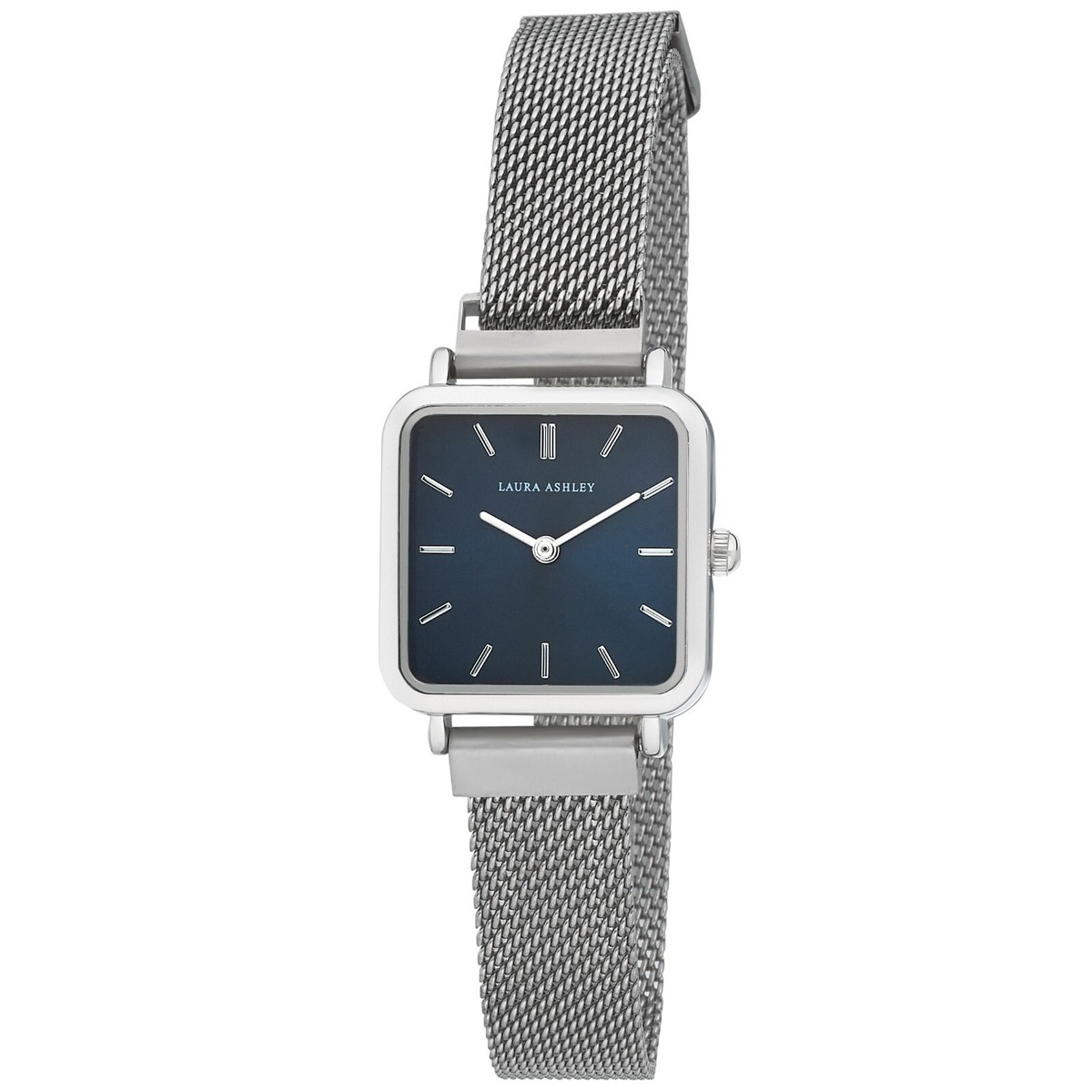 Laura Ashley Women's 25mm Square Tank 25mm Magnet Closure Watch