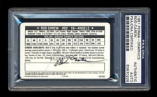 ROD CAREW SIGNED 1981 PERMA GRAPHICS CARD PSA/DNA SLABBED AUTOGRAPHED ANGELES
