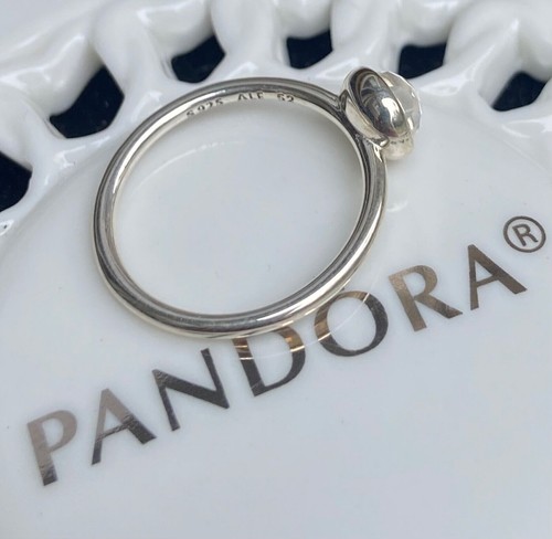 Authentic Pandora April Droplet Ring #191012RC - Picture 2 of 5