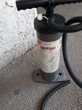Gonfiatore Pompa Manuale Flusso Continuo Bravo 4 per Gommone E materassi