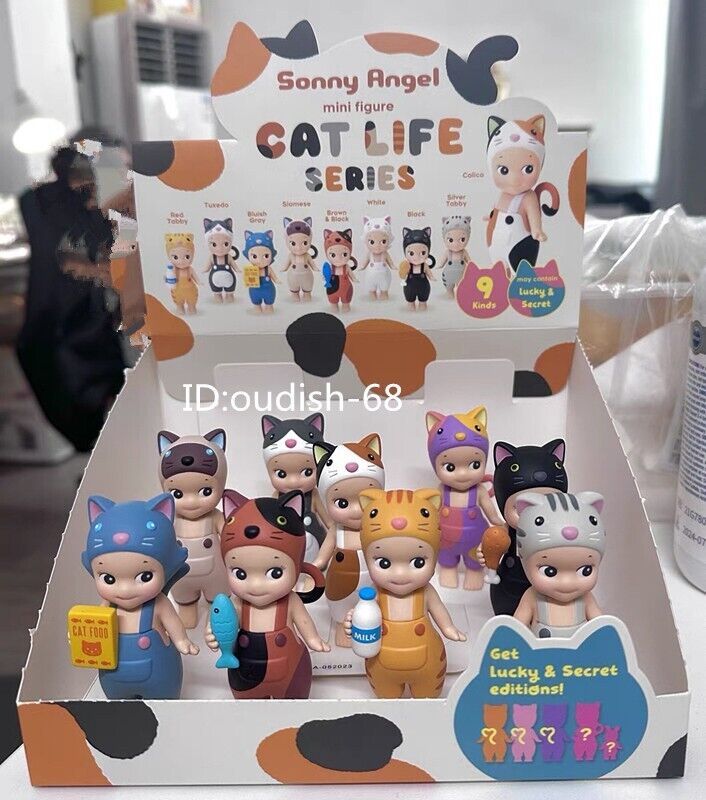 9 Sealed Blind Boxs (No Duplicate) - Sonny Angel Cat Life 9 Sealed Blind Boxs (No Duplicate) - Sonny Angel Cat Life