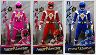 + Power Rangers-Morphin Hero-Hasbro-Action-Figur abnehmbarer Helm-Auswahl: 
