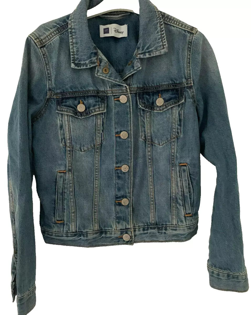 Mickey mouse denim jacket gap clearance