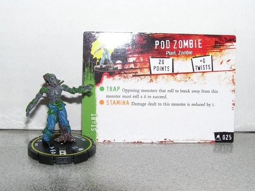 Horrorclix The Lab #025 Pod Zombie