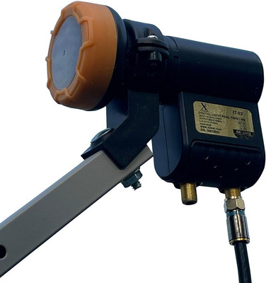 Dual Output Ku Band LNB - Twin Low Noise Block for Free TV Antenna