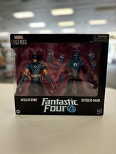 Marvel Legends Fantastic Four Wolverine and Spider-Man 2-Pack Figures