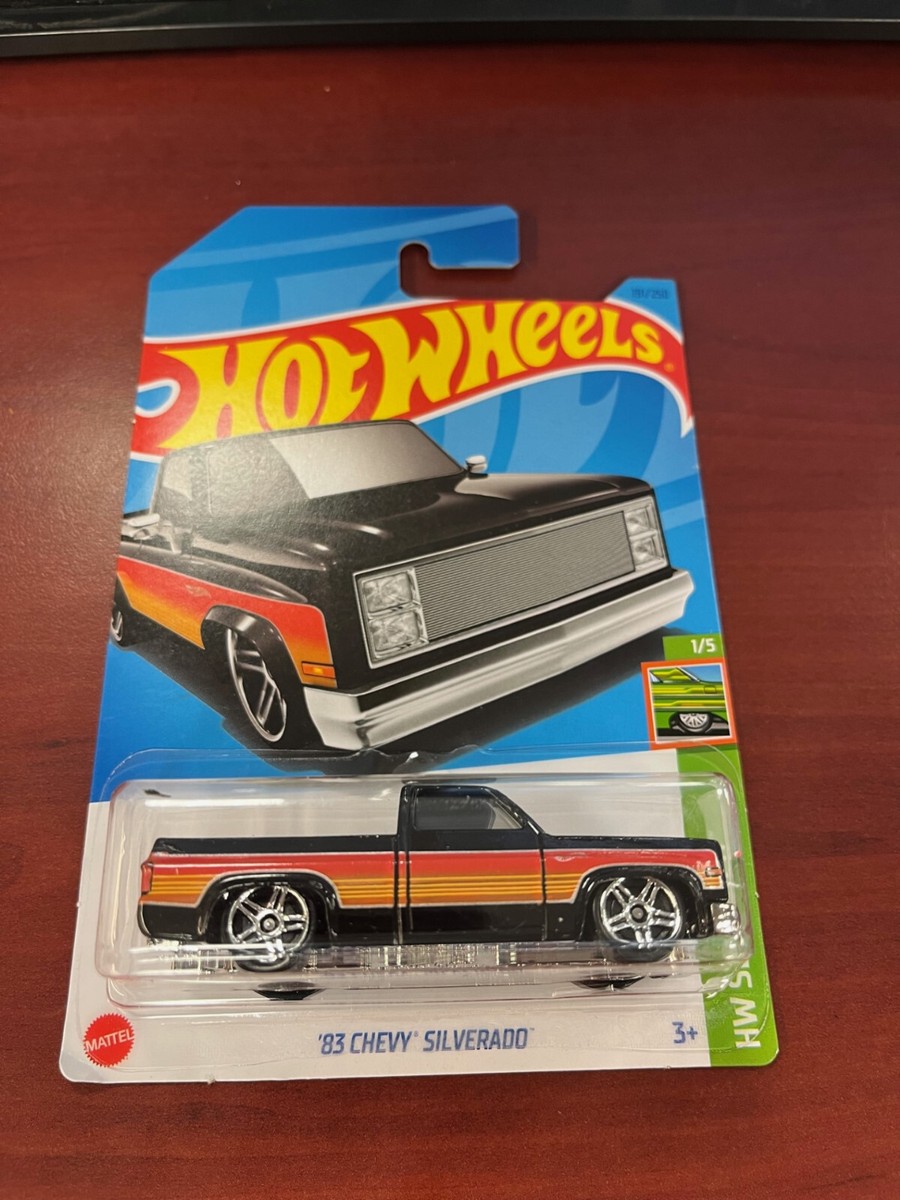 hotwheels EXTRAS  1983年 レア　トラック ビンテージ 2023 Hot Wheels '83 Chevy Silverado Black 191/250 HW S20 | eBay