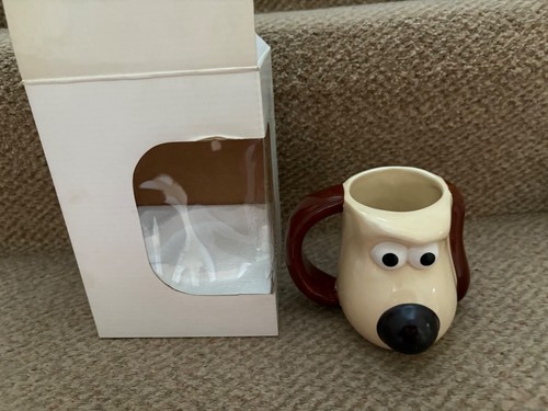 VINTAGE WALLACE + GROMMIT 2005 DOG MUG PG TIPS PROMOTION