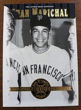JUAN MARICHAL, 2001 COOPERSTOWN COLLECTION, HALL OF FAMERS #17, GIANTS