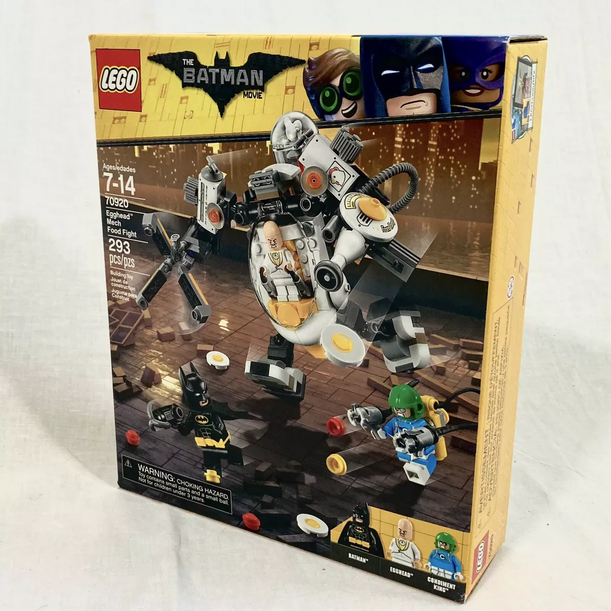 LEGO The LEGO Batman Movie Egghead Mech Food Fight 70920