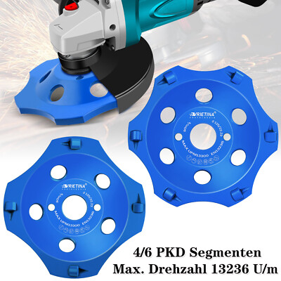 PKD PCD Diamantschleiftopf Schleifteller Topfscheibe 125x22,23 mm Schleifscheibe
