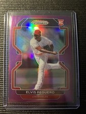 Elvis Peguero Angels Rookie Purple Prizm 145 2022 Panini Prizm Baseball