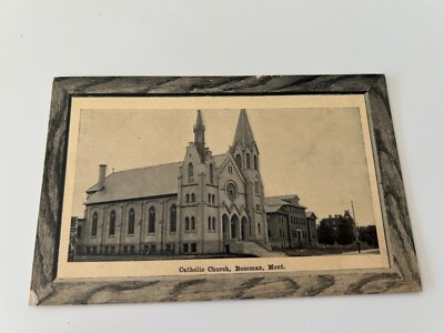 #ad #ad Catholic Church Bozeman Montana Postcard $6.00