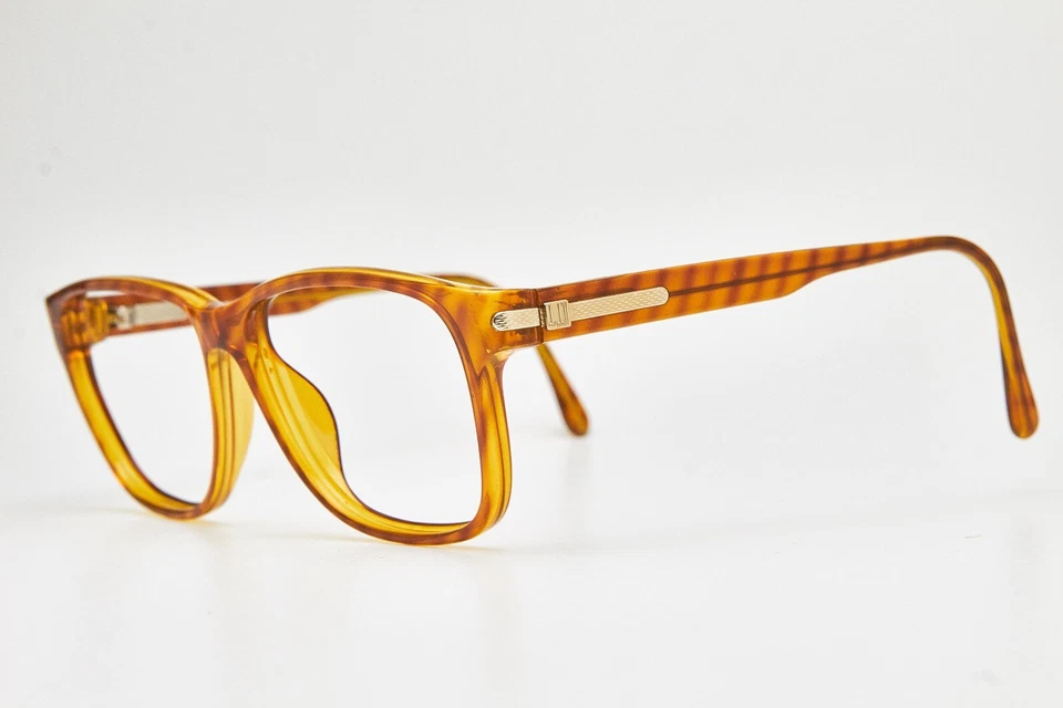1980 Vintage Tortoise Gafas Dunhill 6141 11 Tortoise Aviator Gafas Foto 4 de 4