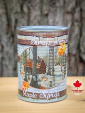 12 Cans of Fresh Dark Maple Syrup 540ml / 18.3 oz Each Free Shipping from CANADA