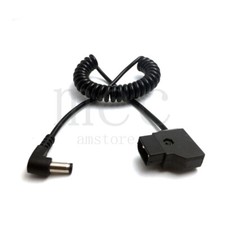 D-Tap Male to DC 5.5x2.5mm for DSLR Rig Power V-Mount Anton, Camera monitor cord