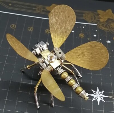 3D DIY Steampunk Insects, Butterfly, Age 14+