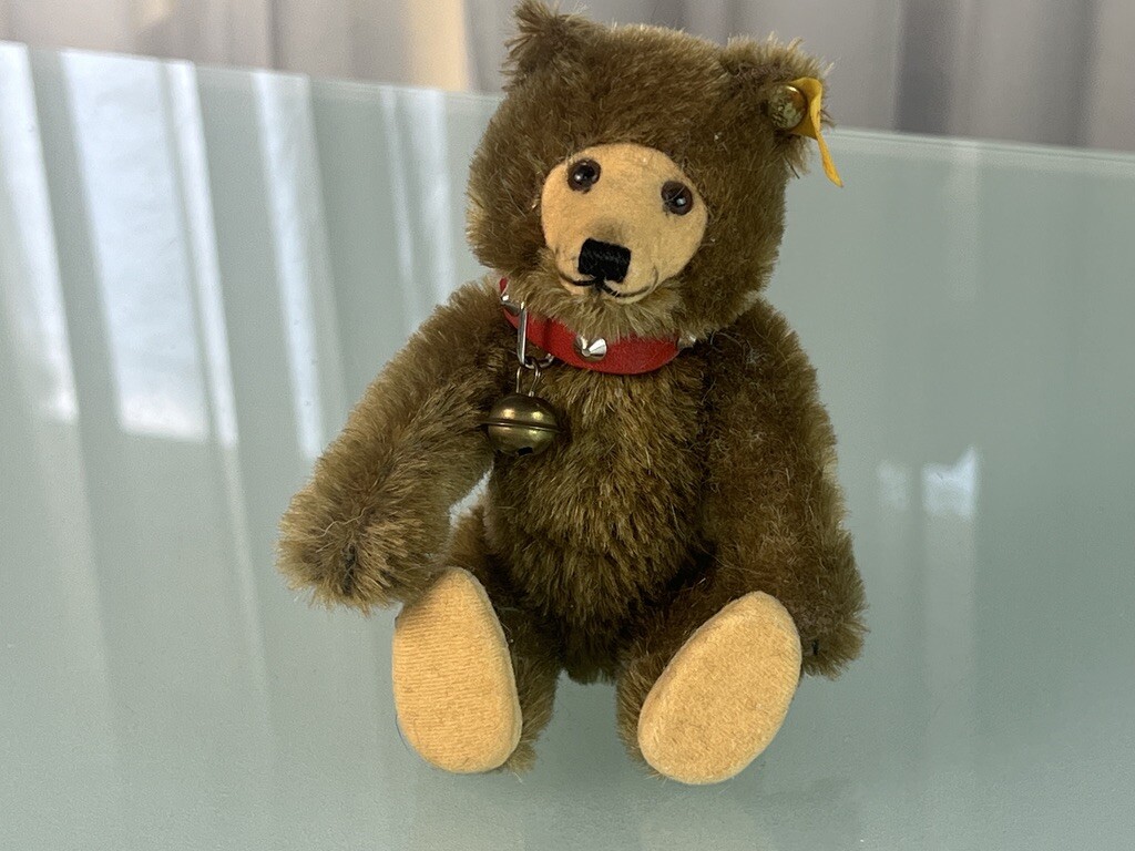 Steiff Animal Bear 029721 Teddy Bear 16 cm. Top Condition | eBay