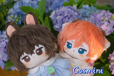 Presale Bungo Stray Dogs dazai osamu 20cm Plush Doll Dress up Toy Anime Plushie