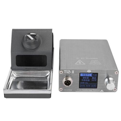 Soldering Iron Station T12‑X With Digital Display Welding Rework Mobile Phon Fit - Picture 19 of 20