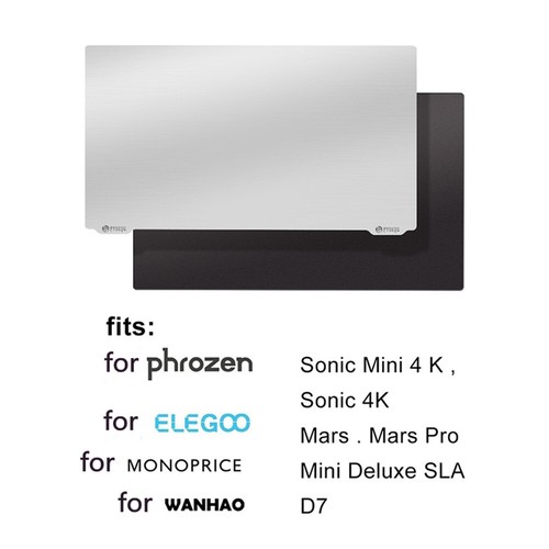For Elegoo Mars Pro For Wanhao D7 Resin Flex Plate Resin Edition 135mm x 75mm - Photo 5/6