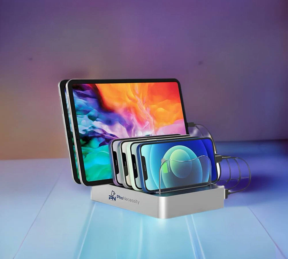 Power bank charging station