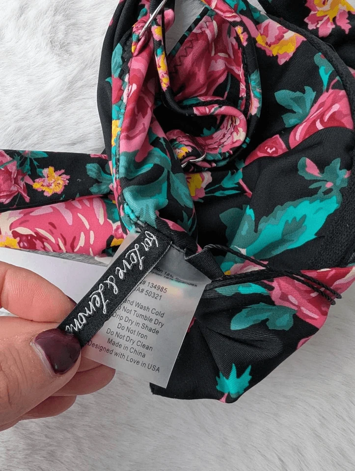 Sujetador Top Bikini Natación Floral For Love & Lemons Nuevo con Etiquetas Foto 4 de 4