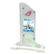 Metal Graphic Video Card Bracket VGA Holder 2.4Inch LCD RGB CPU GPU RAM Monitor