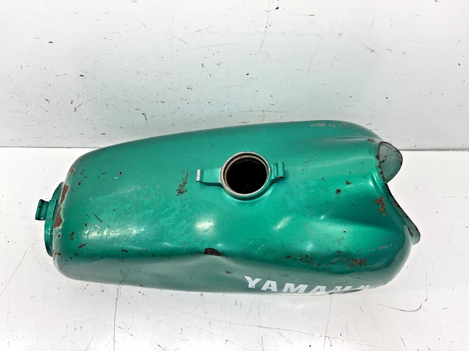 Tanque de gasolina Yamaha LT2 100 / Conjunto de tanque de combustible / LIMPIO (1972) Foto 3 de 4
