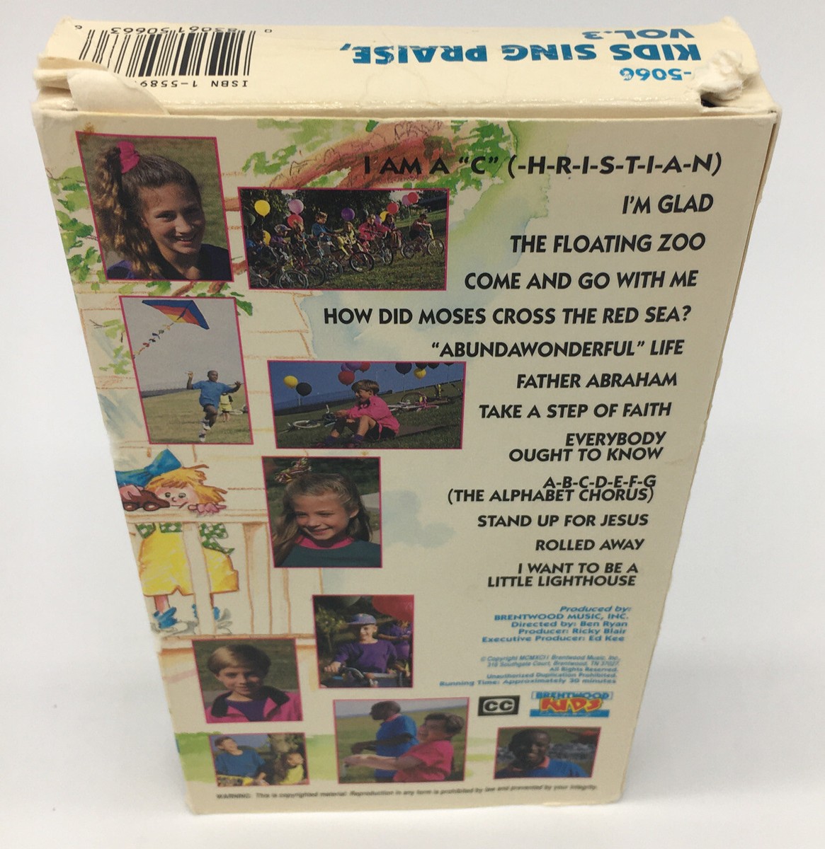 KIDS SING PRAISES 3 VIDEO VHS Brentwood Kids Rare | eBay