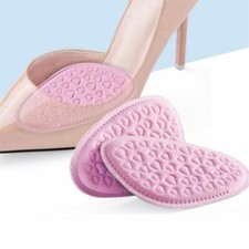 Shoes Insoles Anti-Slip Breathable Forefoot Cushions Comfortable Pads 2Pcs Women
