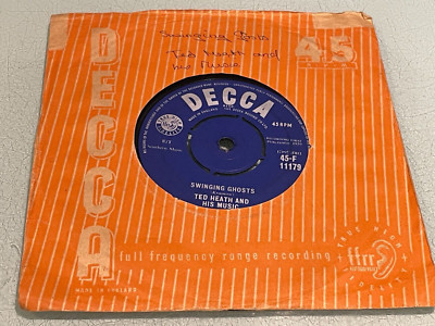 Ted Heath and His Music - Swinging Ghosts - Indian Love Call - Vinyl 7'' Single