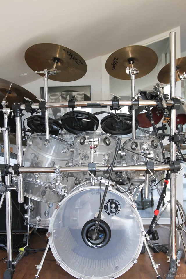 Schlagzeug Acryl Kirchhoff mit Wahan Snare 14'' - Bild 4 von 4