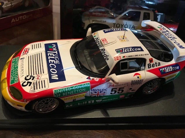 Autoart 1:18 Dodge Viper GTSR #55 Le Mans 1998 Foto 2 de 4