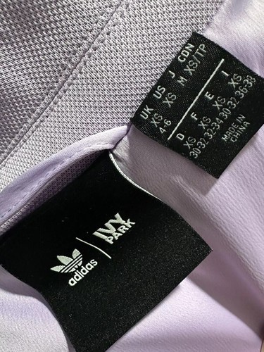 Adidas Originals x IVY Park Purple glow Cropped Suit Jacket Sz XS - Picture 18 of 22