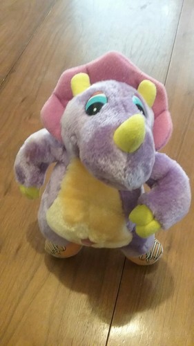 Vintage 1987 Dinosnores Purple 