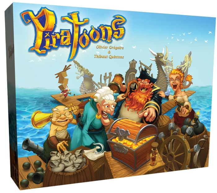 Jeu de société Piratoons par Act in games, coffret neuf sous blister pour toute la famille