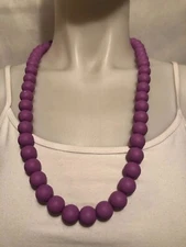 Baby Silicone Teething Necklace for Mom to Wear BPA Free FDA APVD Pick Color #1