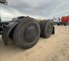 4 Black HDPE Plastic Aero Wheel Covers for 22.5x8.25 Truck Wheels