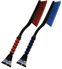 26 inches Snow Brush plus Scraper, Deluxe, Heavy Duty, Foam Handle | Mallory 533