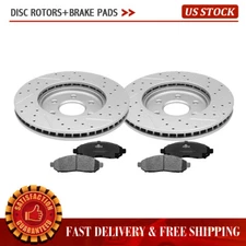 Front Brake Rotors + Brake Pads For Nissan Frontier Xterra Pathfinder Equator