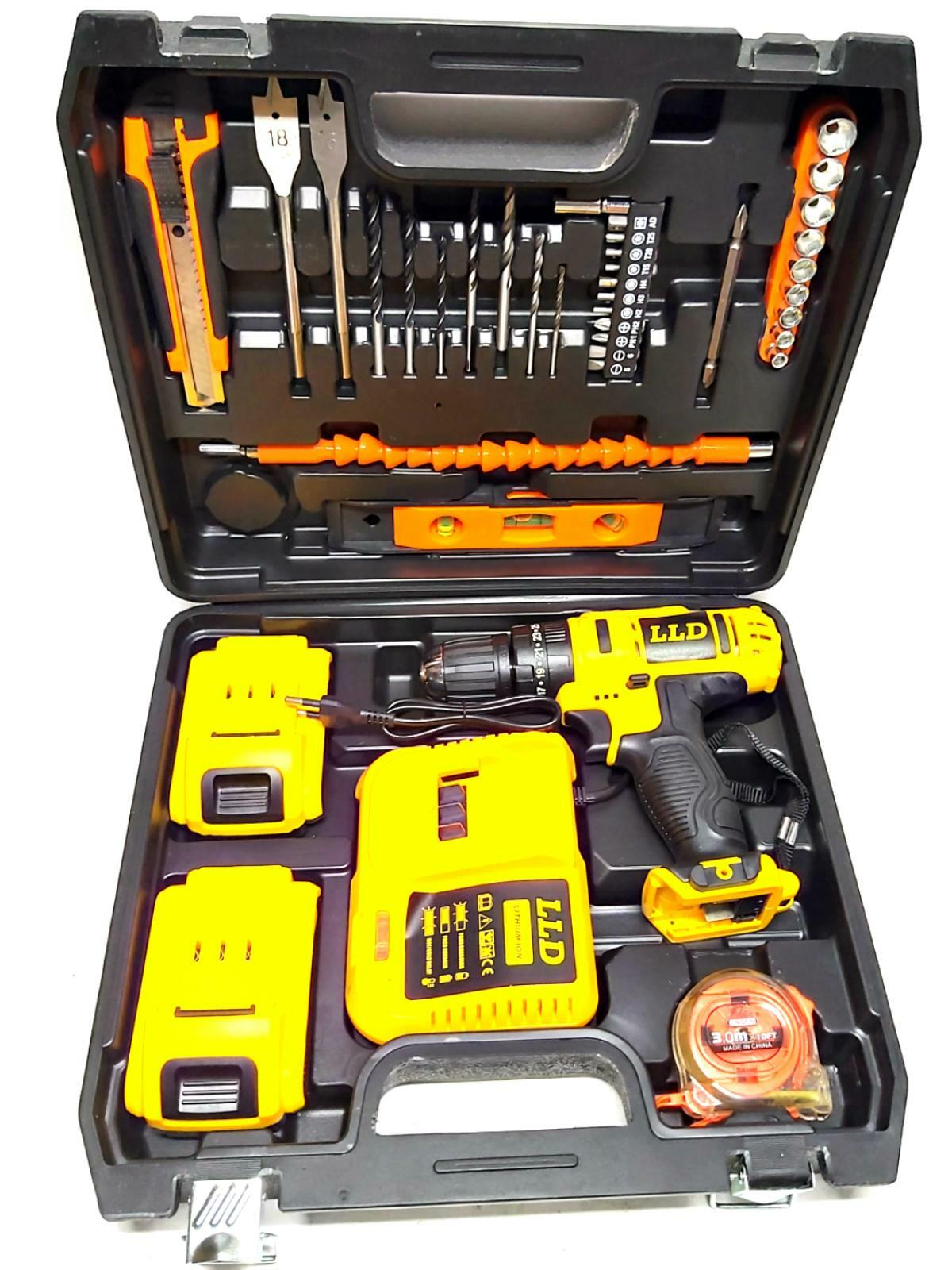 Trapano Avvitatore A Batteria Litio A Percussione 24V 2 Batteria 35 Accessori - Foto 2