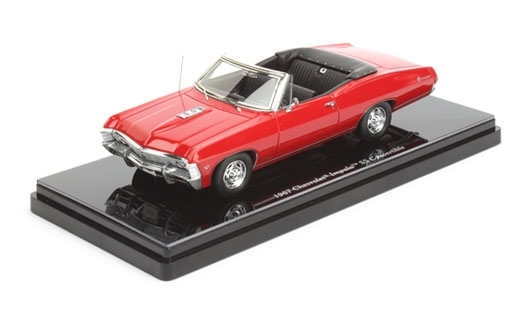 Chevrolet Impala 1967 converdeible bolero rojo 1 43 Model True Scale Miniatures Chevrolet Impala 1967 converdeible bolero rojo 1 43 Model True Scale Miniatures