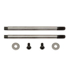 Image of Team Associated 3X27.5 Shock Shaft V2 Chrome For As91577/91578 AS91620