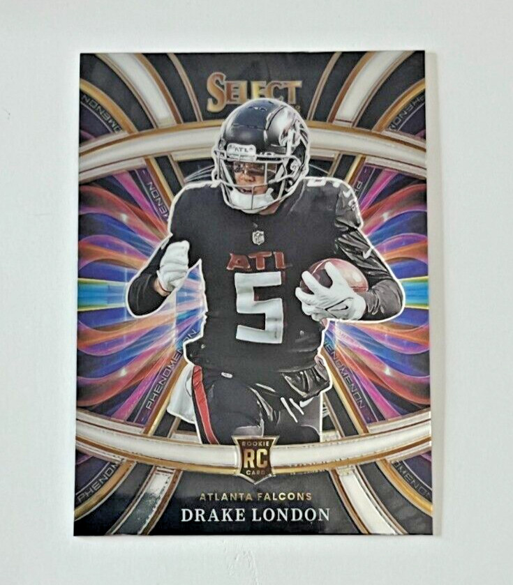 2022 Panini Select Phenomenon Drake London RC #PHE-24 Falcons