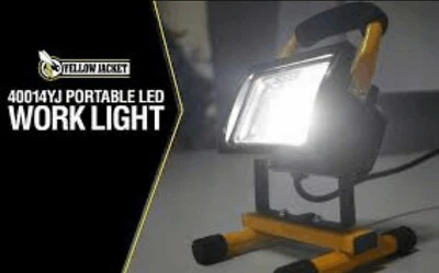 YELLOW JACKET LED Work Light 1500 Lumen Shop Jobsite Home Auto Portable SALE Super Bright NEW!