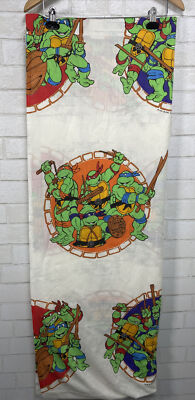 Vintage1990 Teenage Mutant Ninja Turtles TMNT Mirage Studios USA Twin Flat Sheet